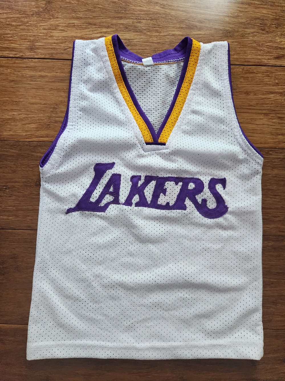Los Angeles Lakers Kids NBA Basketball Mesh Jersey Youth, XS